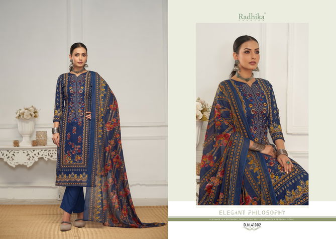 Dilbhag By Radhika Azara Lawn Cotton Printed Dress Material Exporters In India